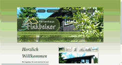 Desktop Screenshot of ferienhaus-finkbeiner.de